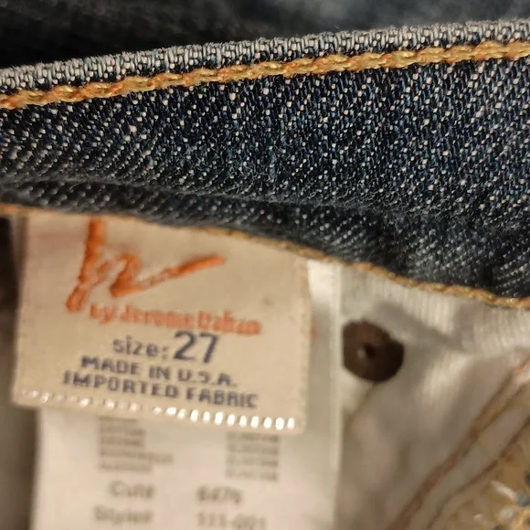 Citizens Of Humanity Boho Number 111 Stretch Low Waist Bootcut Jeans Size 27 - Picture 9 of 9